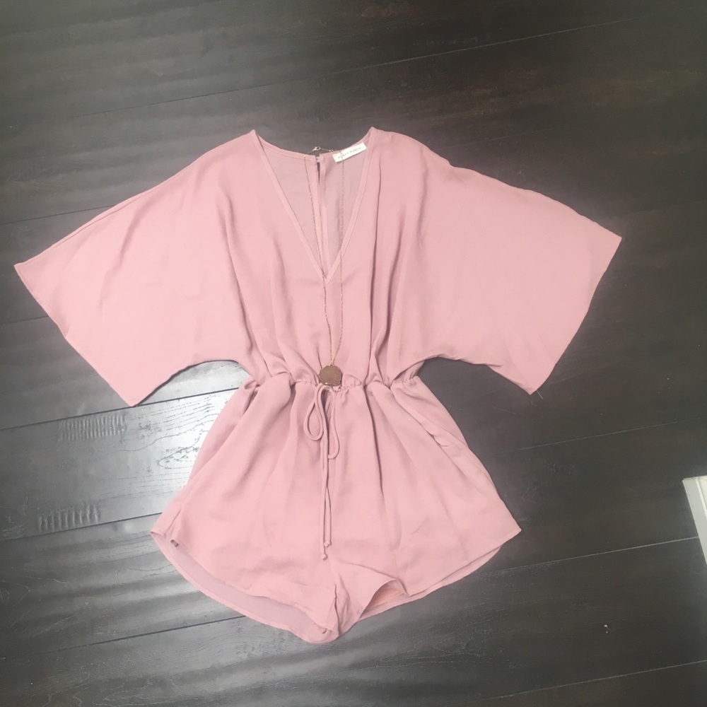 Rose Pink Romper - Picture 3 of 5